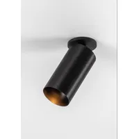 modular lighting -   spot encastrable minude noir anodisé design métal